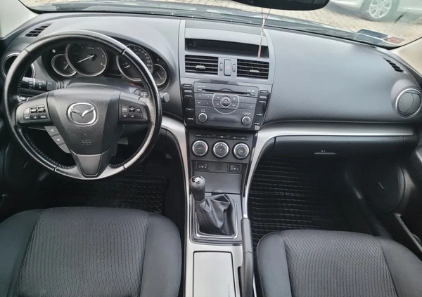 Mazda 6 cena 24990 przebieg: 190000, rok produkcji 2011 z Kutno małe 407